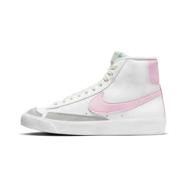 Nike Blazer Mid ’77 “Summit White / Coconut Milk / Honeydew / Pink Foam” (DA4086-106)