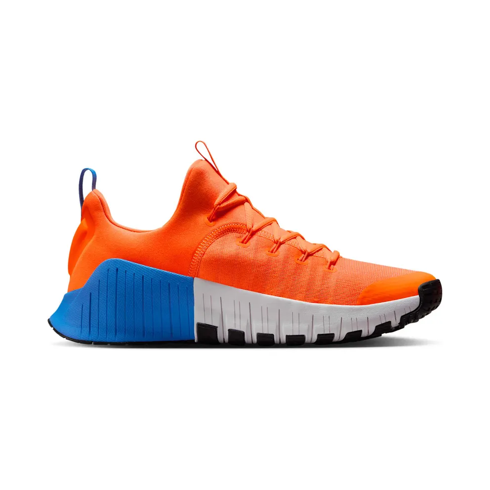 Nike Free Metcon 6 Total Orange Photo Blue Black White (FJ7127-802)