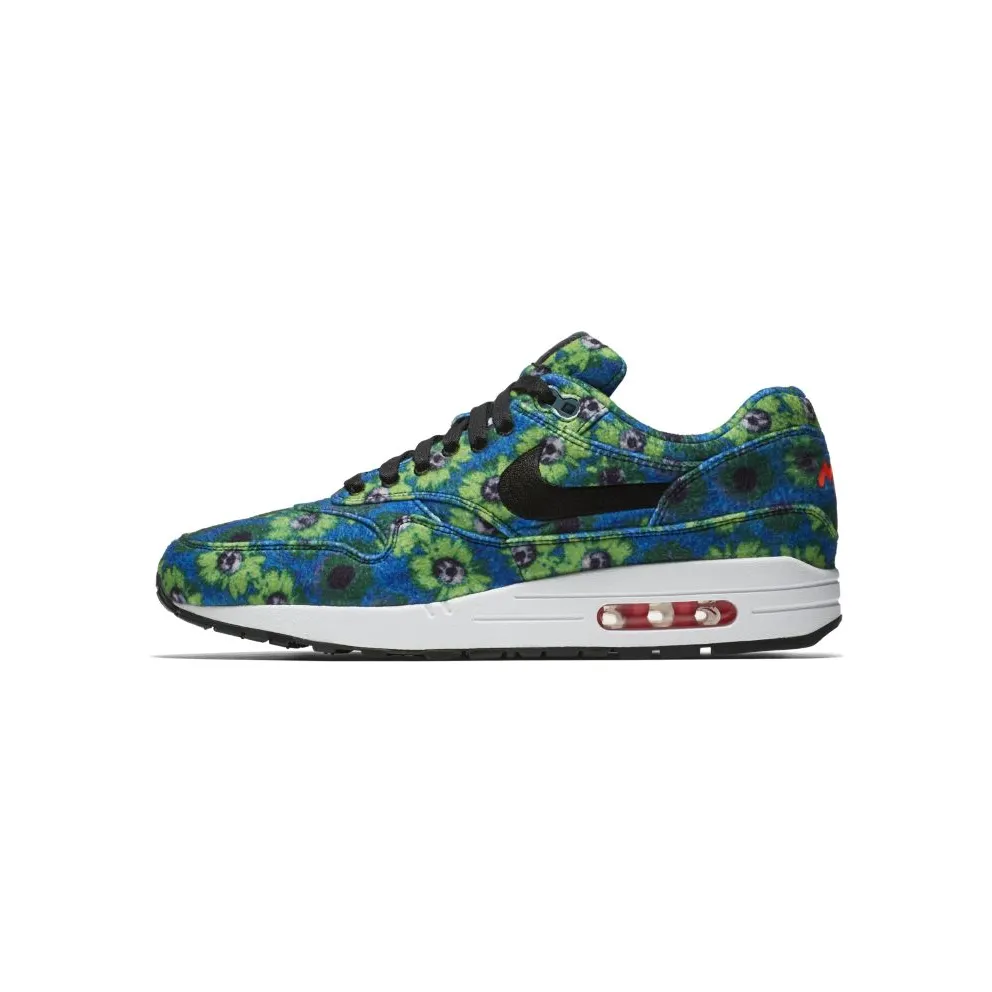 Nike Air Max 1 Floral Mowabb Volt Oil Grey/Oil Grey-Volt-Cargo Khaki (858876-002)