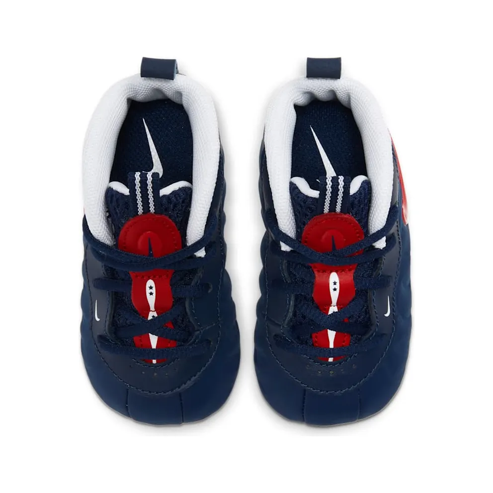 Nike Air Foamposite Pro Blue Void University Red (I) Blue Void/Gum Light Brown-White-University Red (643145-405)