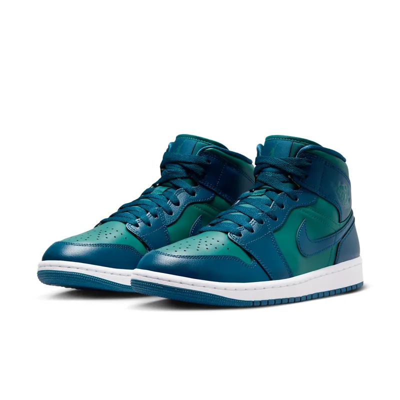 Jordan 1 Mid Teal French Blue (BQ6472-301)