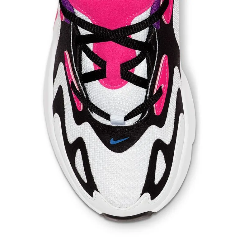 Nike Air Max 200 White Hyper Pink Black (PS) White/Hyper Pink-Photo Blue-Black (AT5631-100)