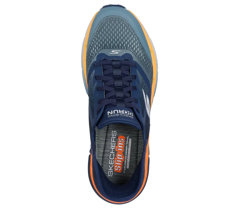 Skechers Slip-ins: Max Cushioning Premier 2.0 Sneaker Marine/Orange