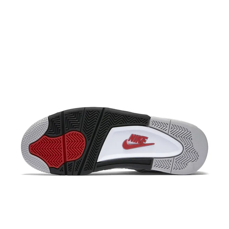 Jordan 4 Retro White Cement (2016) White/Fire Red-Black-Tech Grey (840606-192)