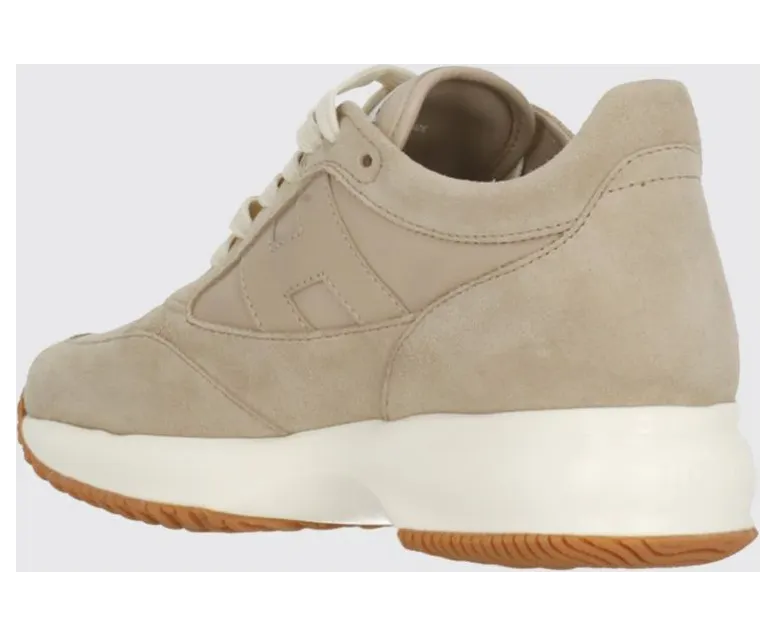 Hogan Interactive Suede Sneakers Beige (HXW7130GC60UHC0RWJ) (2)