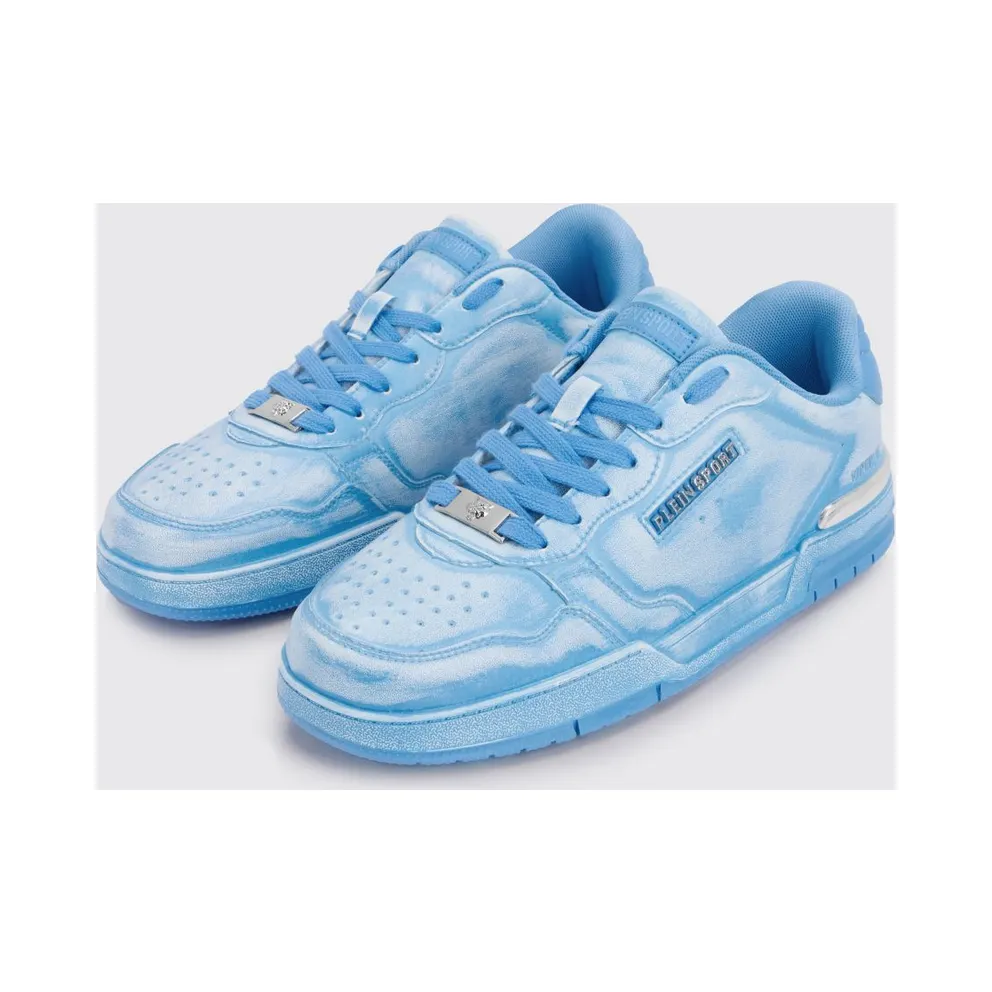 Plein Sport Viper II Used Leather Turquoise (SAFSUSC0841SLE004N08)