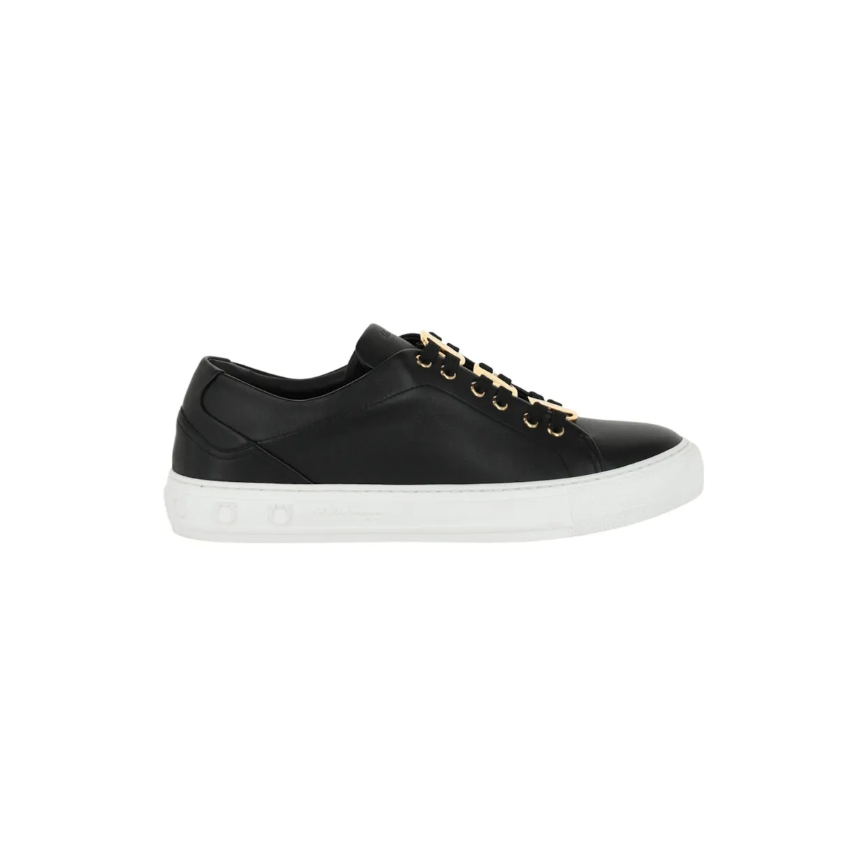 Ferragamo Nadine Low-Top Sneakers Black (030153-753379-1C)