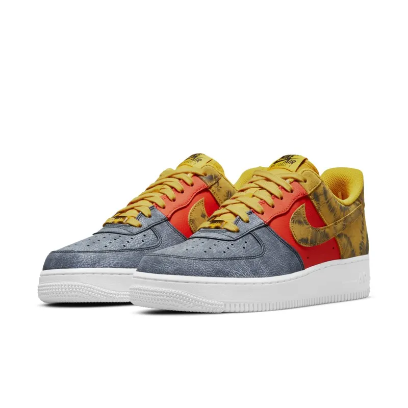 Nike Air Force 1 Low Tie Dye Dark Sulphur (CZ0337-700)