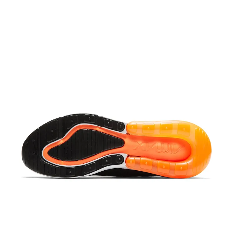 Nike Air Max 270 Black White Total Orange Black/White-Total Orange (AH8050-014)