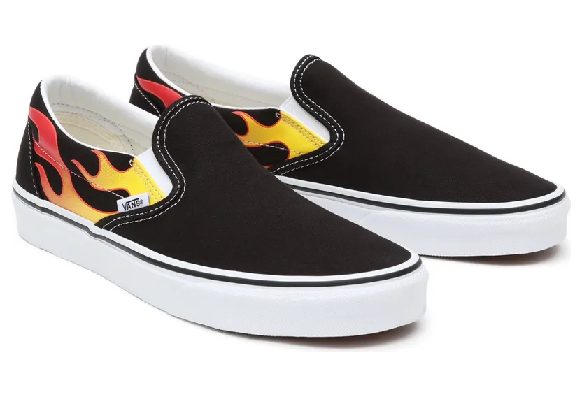 VANS Flame Classic Slip-on Schoenen Zwart (VN0A38F7PHN)