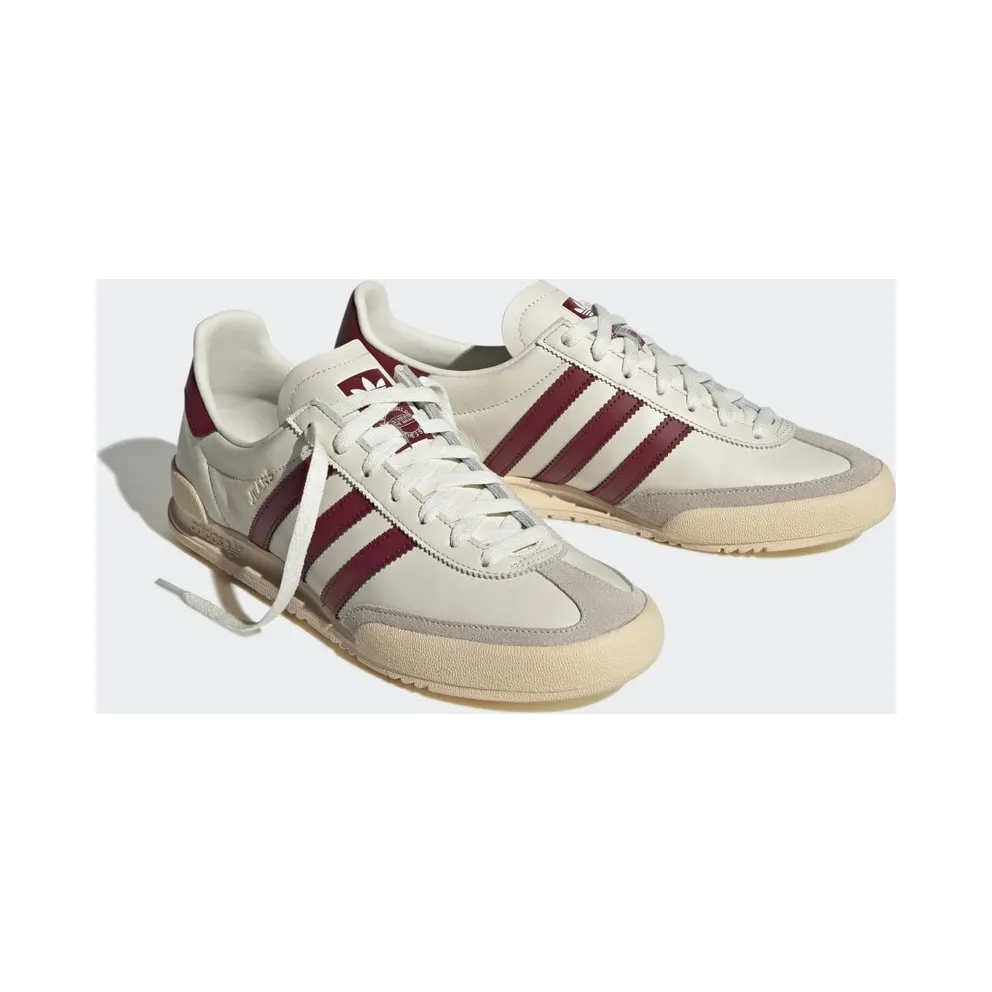 Adidas Jeans Chalk White / Sand Strata / Collegiate Burgundy (GY7437)