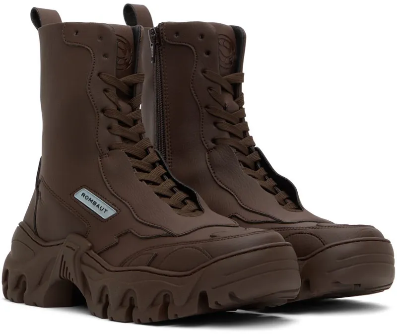 Rombaut SSENSE Exclusive Brown Boccaccio II High-Top (S22-B-046)