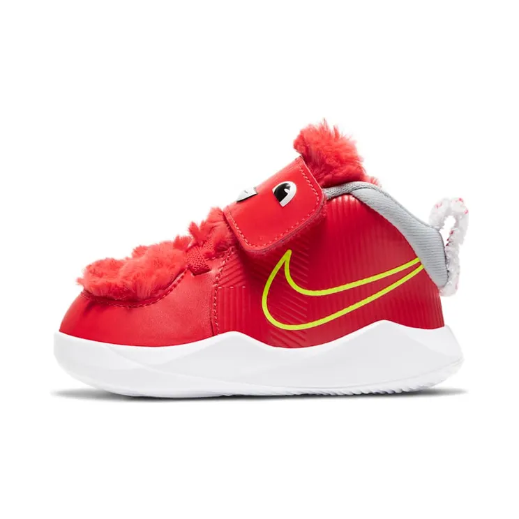 Nike Team Hustle D 9 Lil TD “Chile Red / Wolf Grey / Black” (CT4066-600)