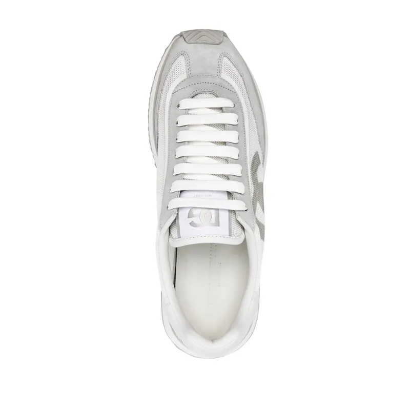 Dolce & Gabbana Mixed-material DG Cushion “White/Grey” (CS2288 A5355 8B930)