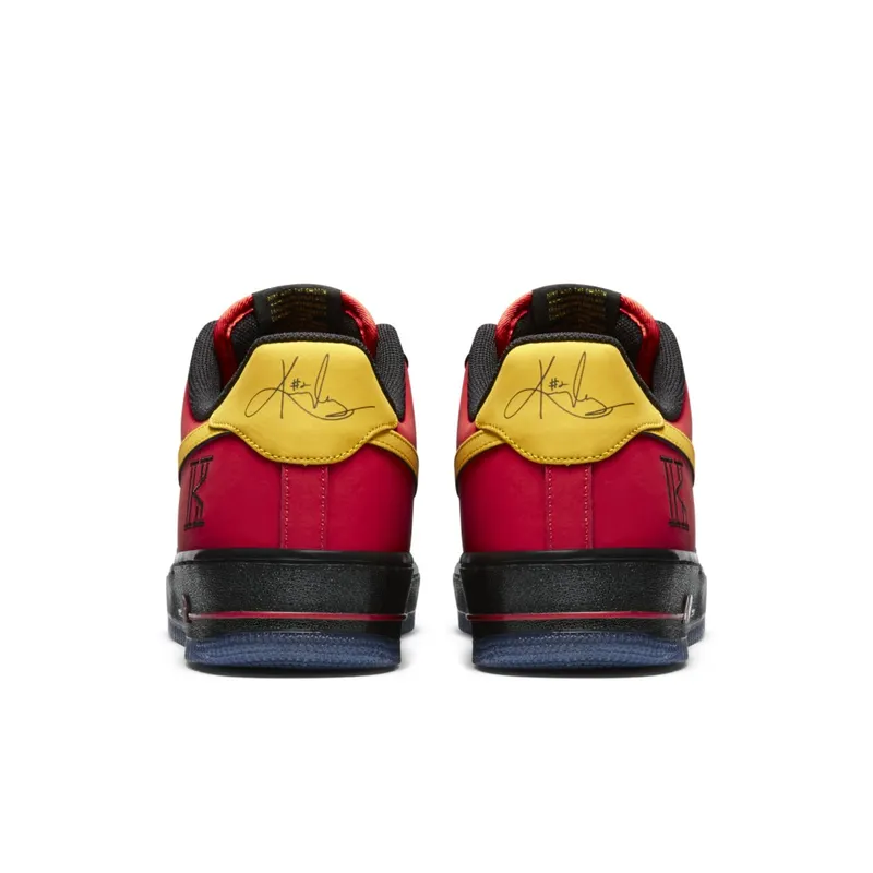Nike Air Force 1 Low Kyrie Irving Black Red Black/Tour Yellow-University Red (687843-001)