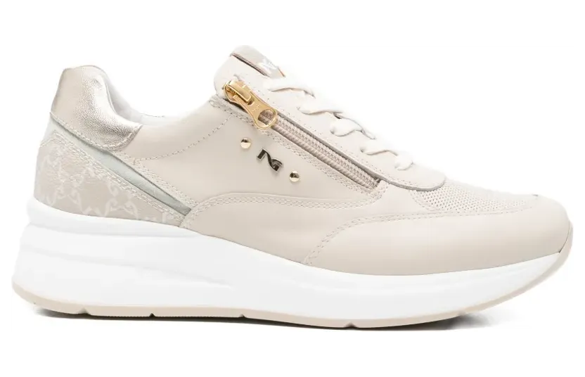 NERO GIARDINI Sneakers mit Reißverschluss – Nude (E615190D)