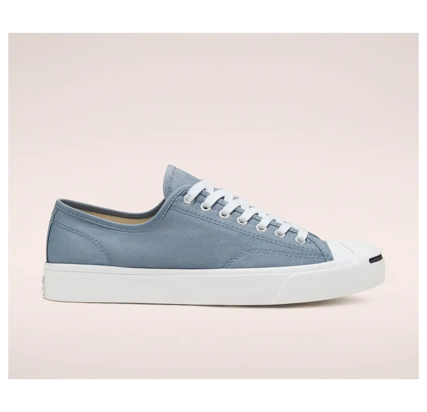 Converse Jack Purcell Low ‘Seasonal Twill – Blue Slate’ Blue Slate/White/White (167706C)