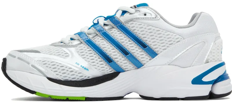 Adidas Supernova Cushion 7 Cloud White / Blue Rush / Semi Solar Green (GY5241)