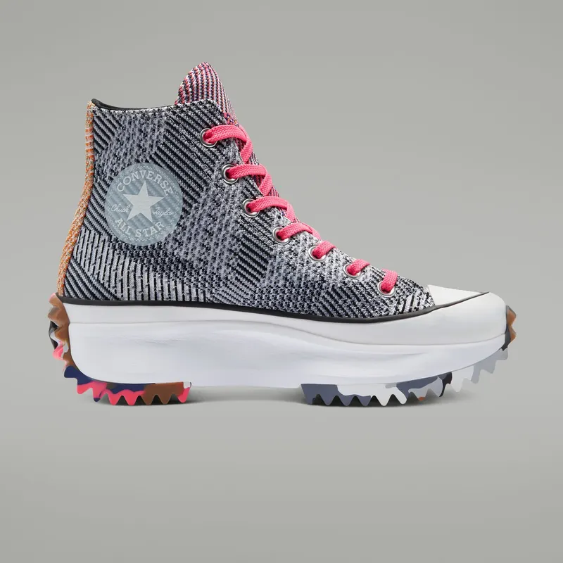 Converse Knit Mashup Run Star Hike High Top Digital Blue/lt Zitron (170249C)