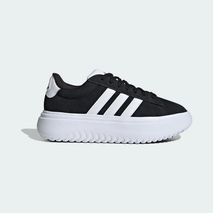 adidas Grand Court Platform Core Black / Cloud White / Core Black (IE1102)