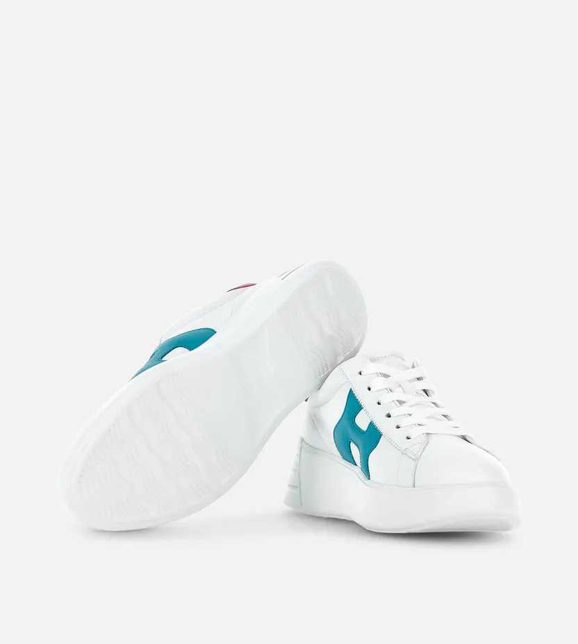 Hogan Rebel White Pink Green (HXW5640DN61QZB0SRW) (4)
