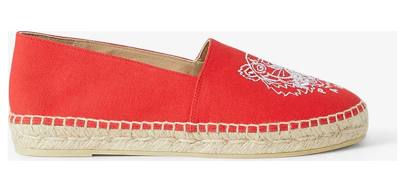 KENZO Espadrilles Tigre en toile (FB52ES180F80)