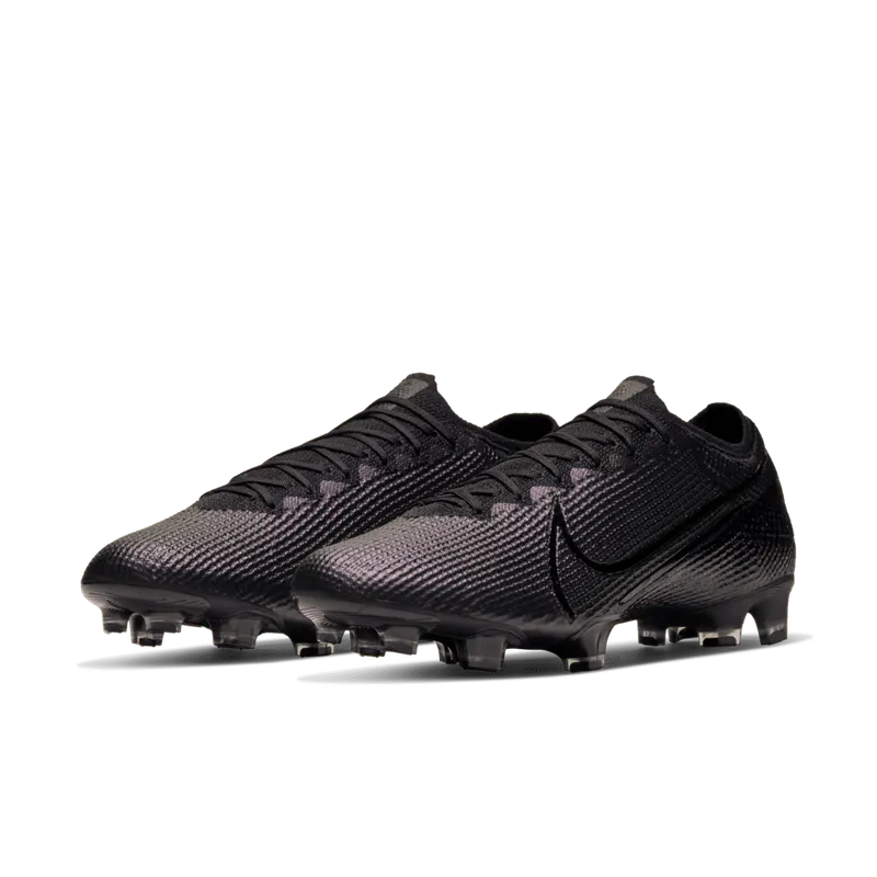 Nike Mercurial Vapor 13 Elite FG Cleat Black Black/Black (AQ4176-010)