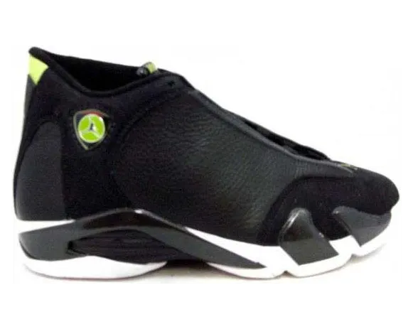 Air Jordan 14 OG ‘Indiglo’ 1999 Black/Black/White/Indiglo (136017-002)