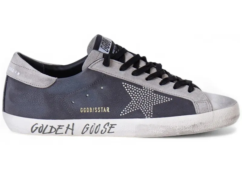 Golden Goose Super-Star Dark Grey Light Grey (GMF01038.F008133.90511)