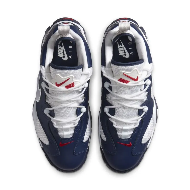 Nike Air Barrage Low USA (2020) Midnight Navy/White-University Red-Metallic Silver (CN0060-400)