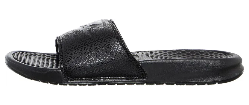 Nike Benassi Just Do It Sandal Black / Black / Black (343880-001)