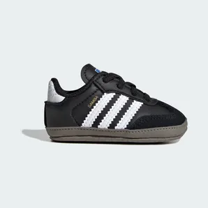 adidas Samba Shoes Kids “Core Black / Cloud White / Blue Bird” (JI2757)