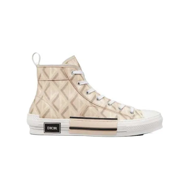 Dior B23 High Top Natural CD Diamond (3SH118ZPP_H169)