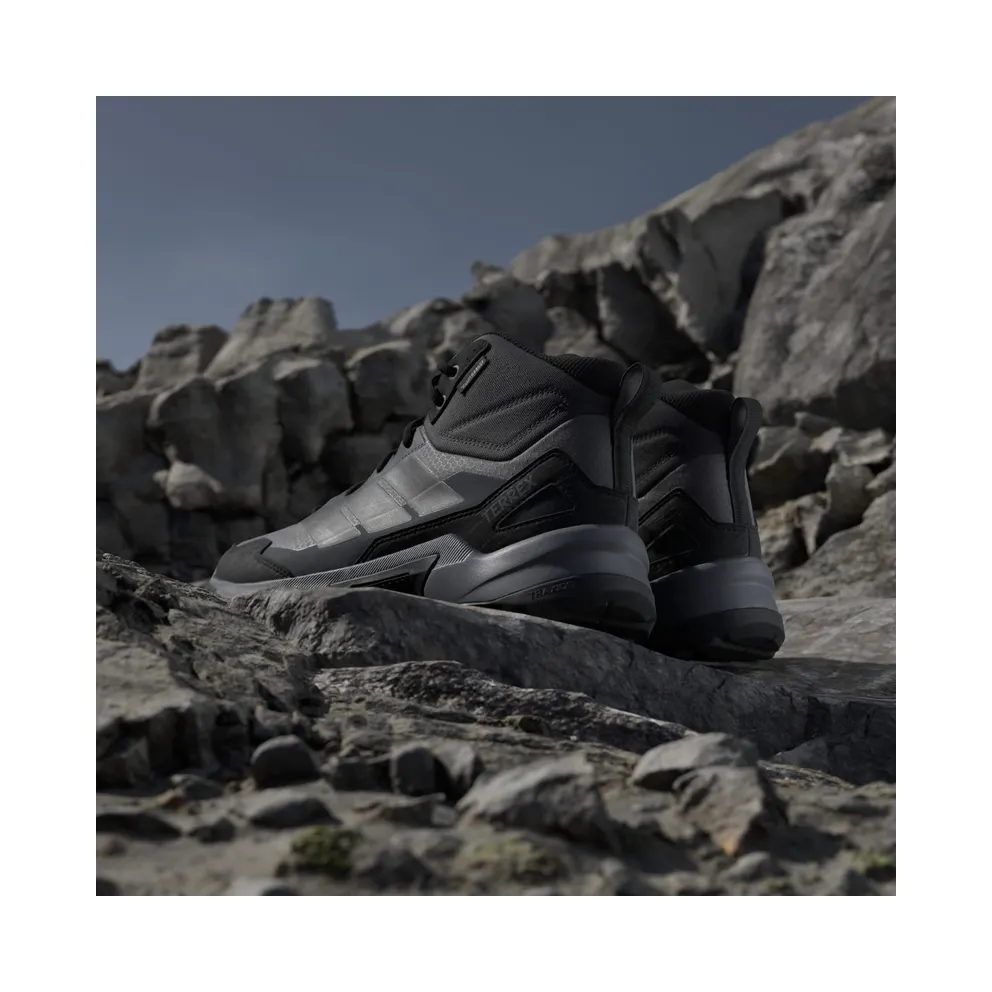 Adidas Terrex Eastrail 3 Mid Climaproof Hiking Shoes Grey Four / Core Black / Carbon (JR4015)