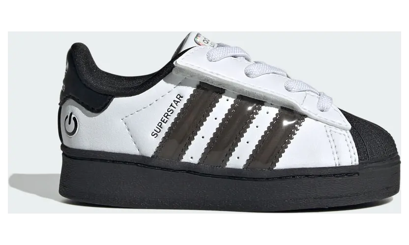 adidas Superstar LED Lights Comfort Closure Cloud White Core Black (JS1293)