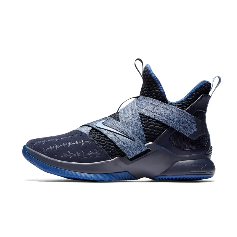 Nike LeBron Zoom Soldier 12 Blackened Blue Blackened Blue/Work Blue-Gym Blue (AO2609-401)