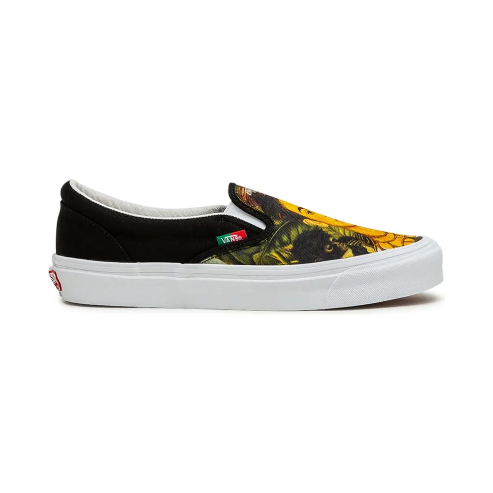 Vans Slip-On Frida Kahlo Self-Portrait/Thorn Necklace (VN0A3AV7TSK1)