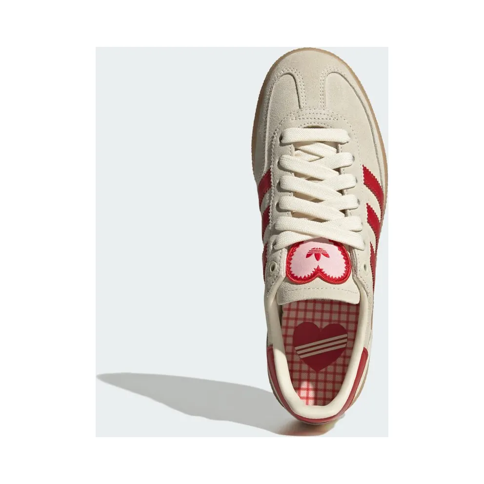 Adidas HANDBALL SPEZIAL Shoes Cream White / Better Scarlet / Sandy Pink (KH9044)