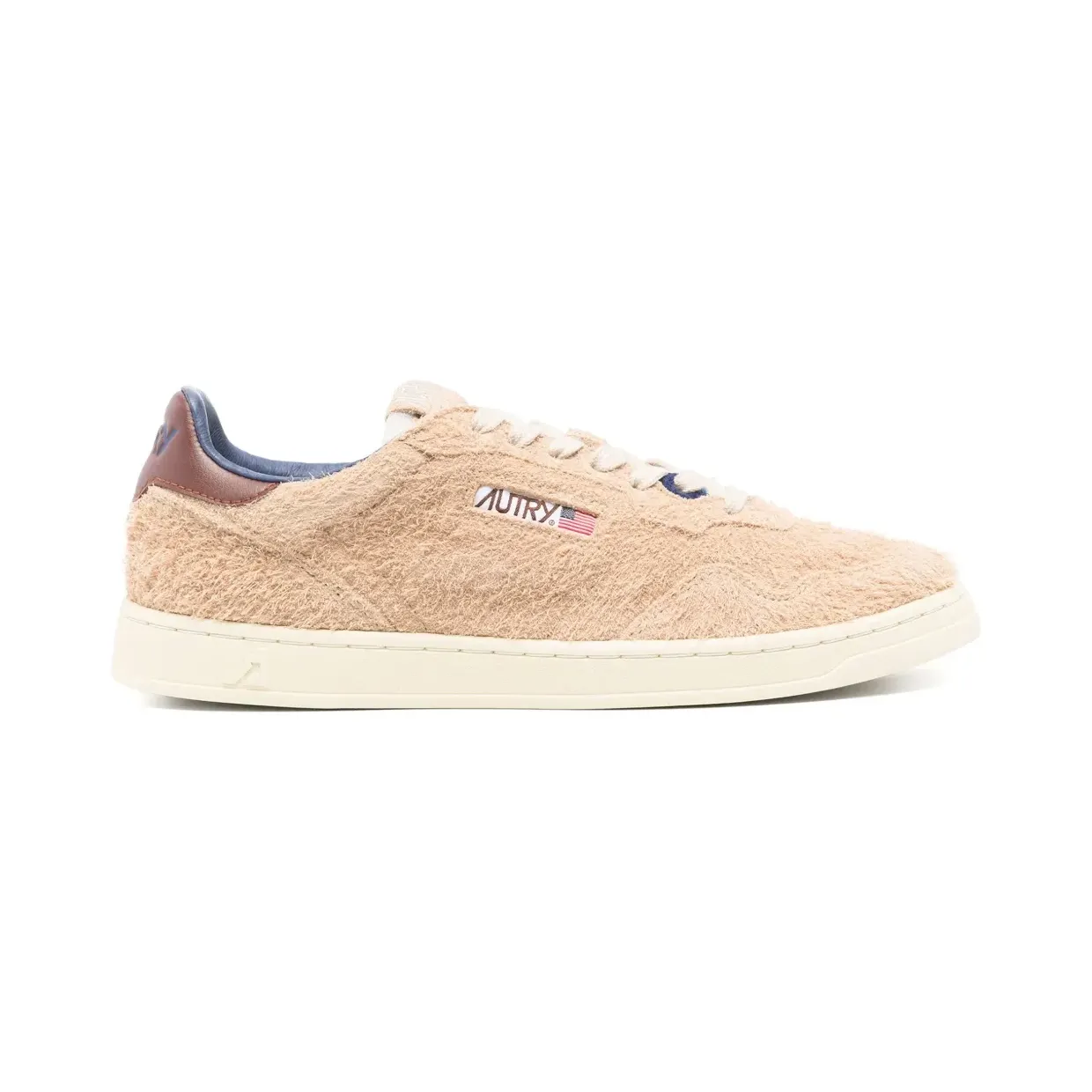 Autry Medalist Sneakers aus Wildleder – Nude (FLLMUL06)