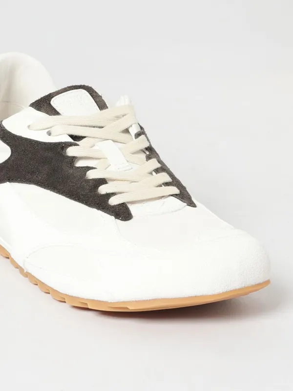 Bottega Veneta Orbit Nylon and Suede White (867944V3MS29163)
