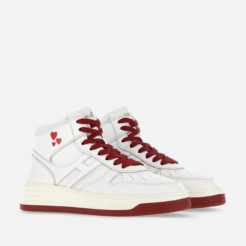 Hogan H630 High Top – Valentine’s Day White (HXW6300EY20R37B001)