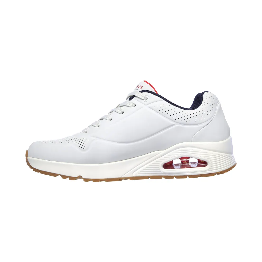Skechers UNO – Stand On Air CM “White / Navy” (52458WNVR)