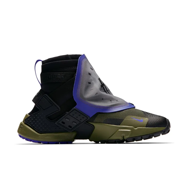 Nike Air Huarache Gripp Black Olive Canvas Black/Olive Canvas-Indigo Burst (AT0298-001)