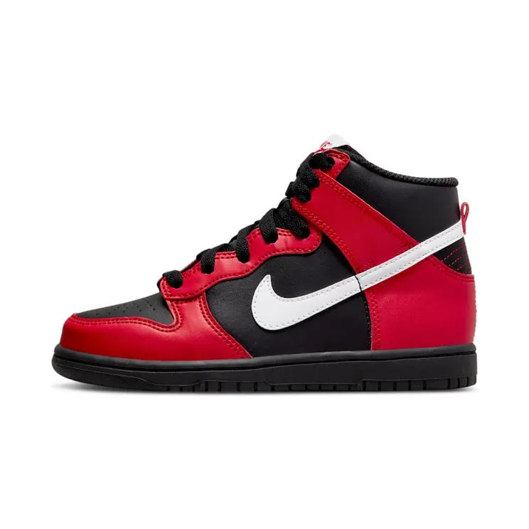 Nike Dunk Highen “Black / University Red / White” (DD2314-003)