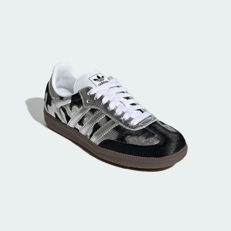 Adidas Samba OG Ponyhaar Silver Metallic (KJ2313)