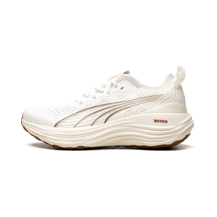 Puma ForeverRun Nitro Knit “Warm White Teak” (379140-08)