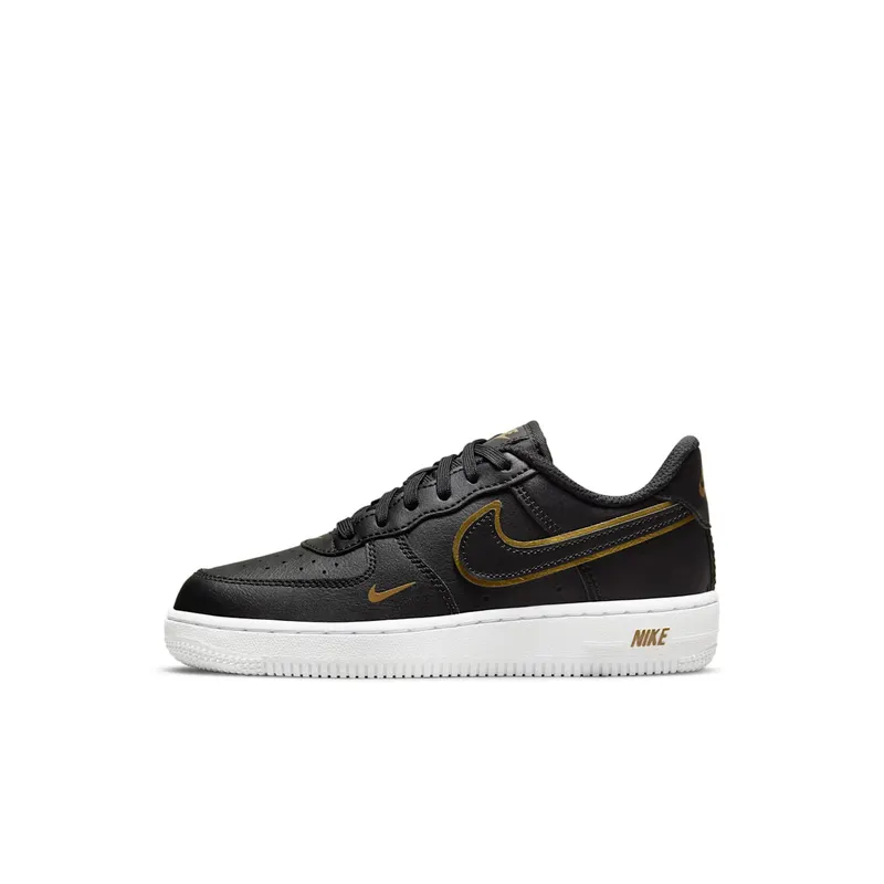 Nike Force 1 LV8 “Black / Metallic Gold / White” (DM3386-001)
