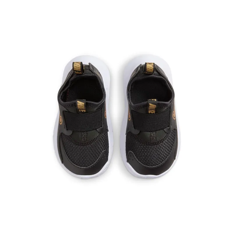 Nike Flex Runner 3 Black White Metallic Gold (FN1478-006)