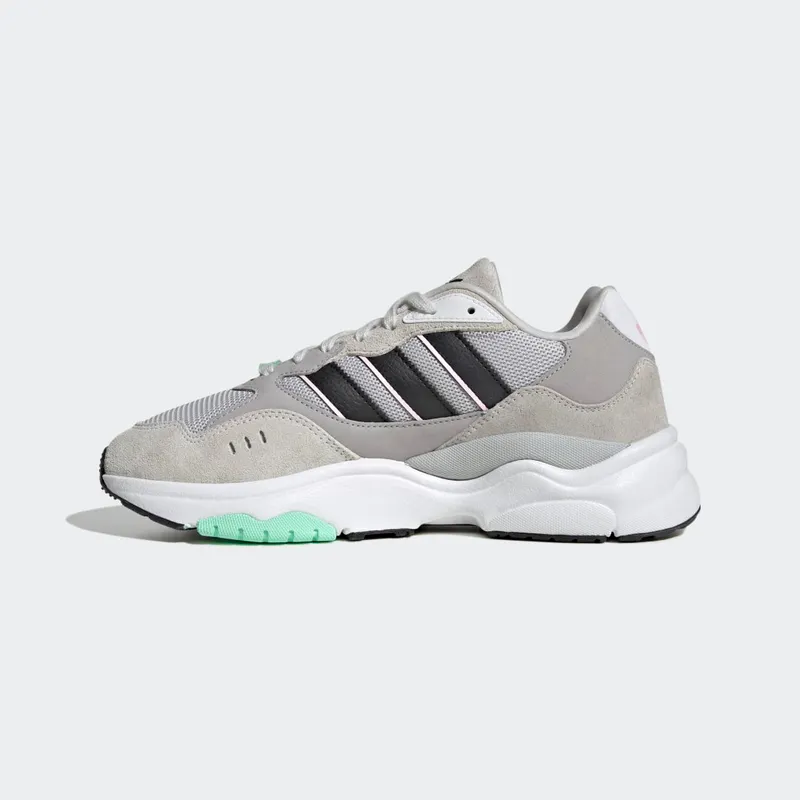 Adidas Retropy F90 Light Solid Grey / Core Black / True Pink (FZ6602)