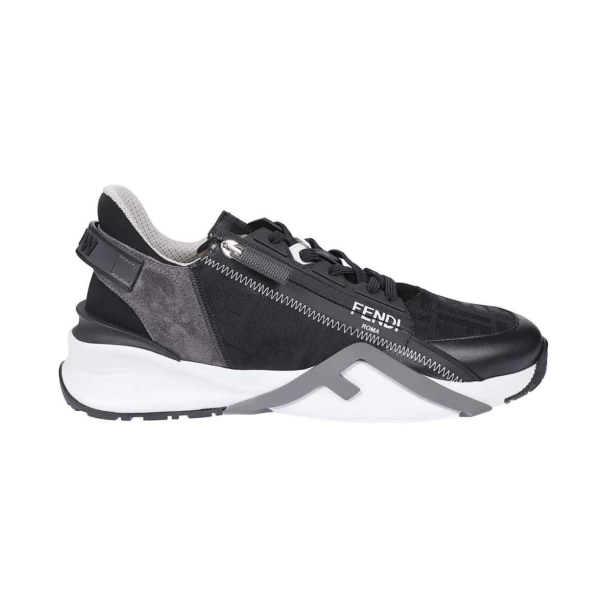 Fendi Flow Black FF Jacquard